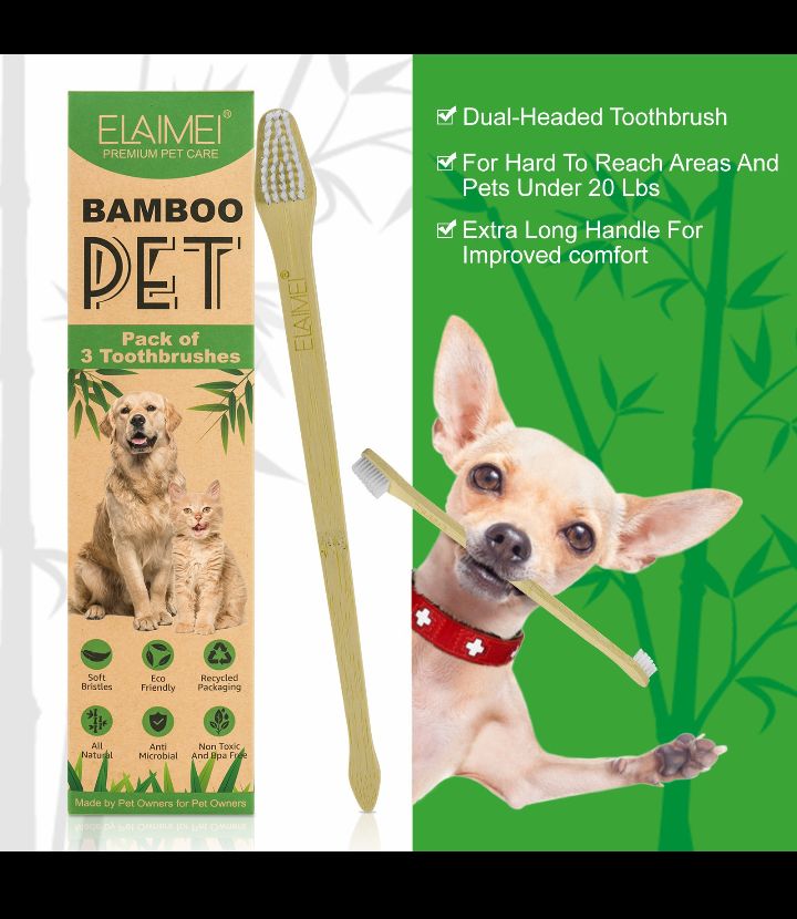 Toothbrush for pets ✨🌱🦆