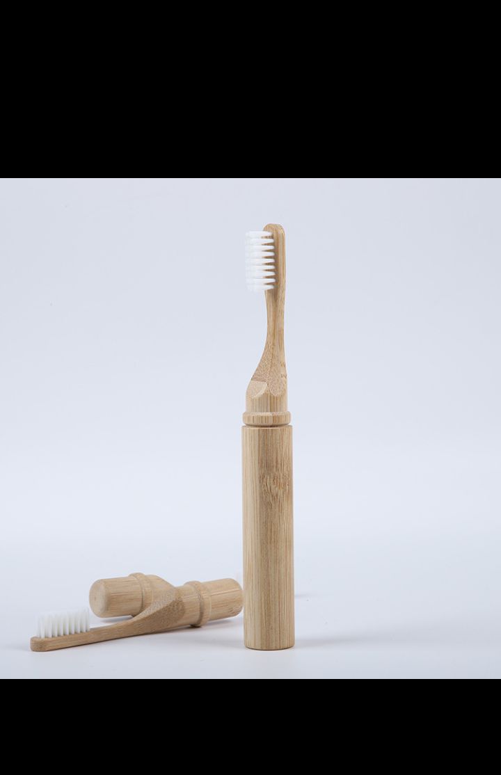 Eco friendly bamboo toothbrush removable brush ✨