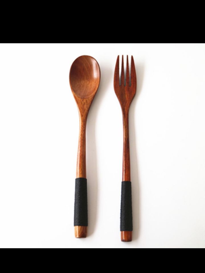 Eco-friendly set Spoons & Forks. Solid Bamboo. 0% plastic With Bamboo Cutlery. The Bamboo Set. Zero-Waste Cutlery. Naturally Bamboo🌱✨