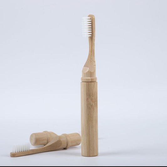 Eco friendly bamboo toothbrush removable brush ✨